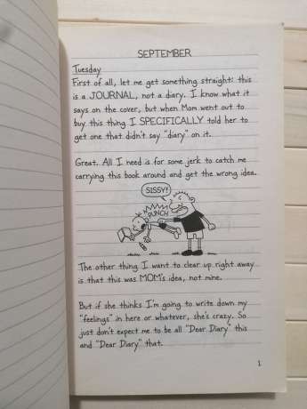 Diary of a wimpy kid. Greg heffley's journal - Jeff Kinney