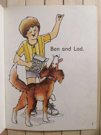Ben and Lad. Reading 360. The Ginn Reading Programme. Level 2. Book 1 1978 Ginn and Company Ltd