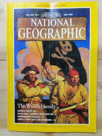 National Geographic Magazine, July 1991 (Vol.180, No.1) (eng.)